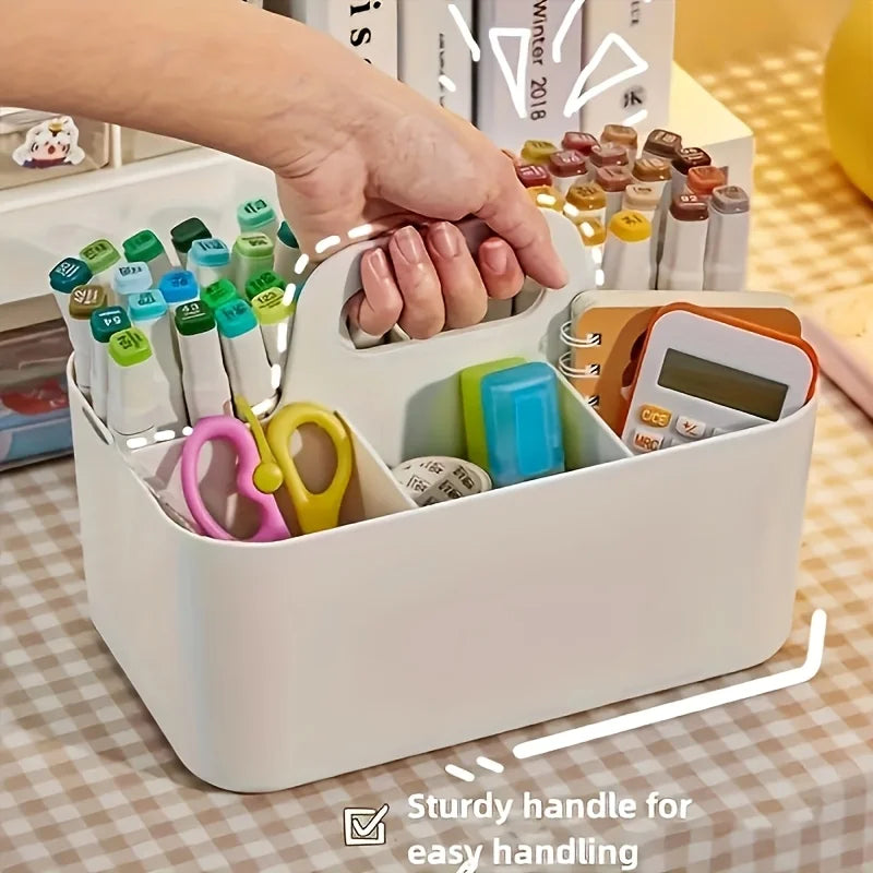 Portable Basket – Perfect for Back-to-School and Desk Organization