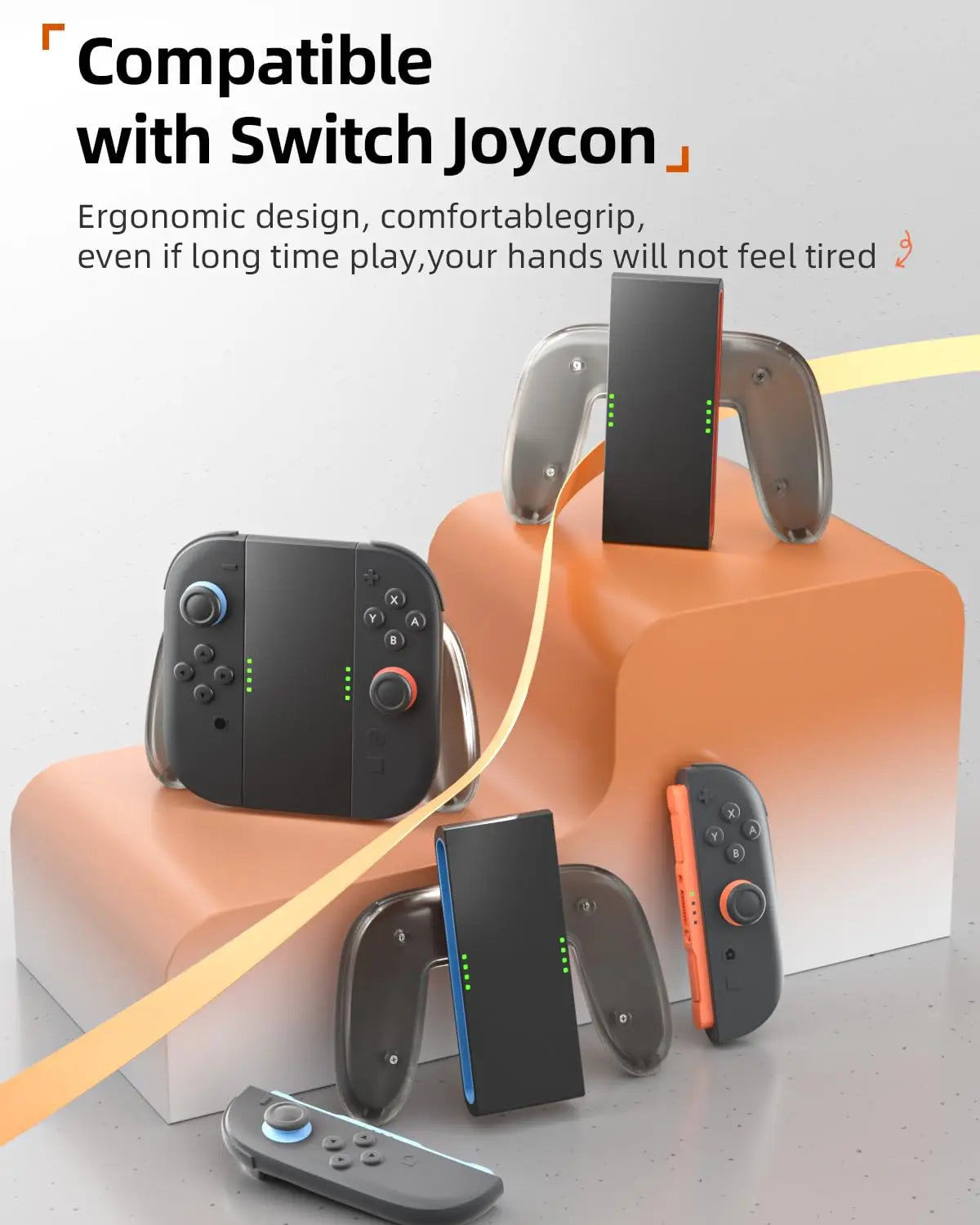 Charging grip compatible with Switch 2 joycon