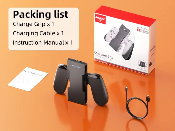 Charging grip compatible with Switch 2 joycon