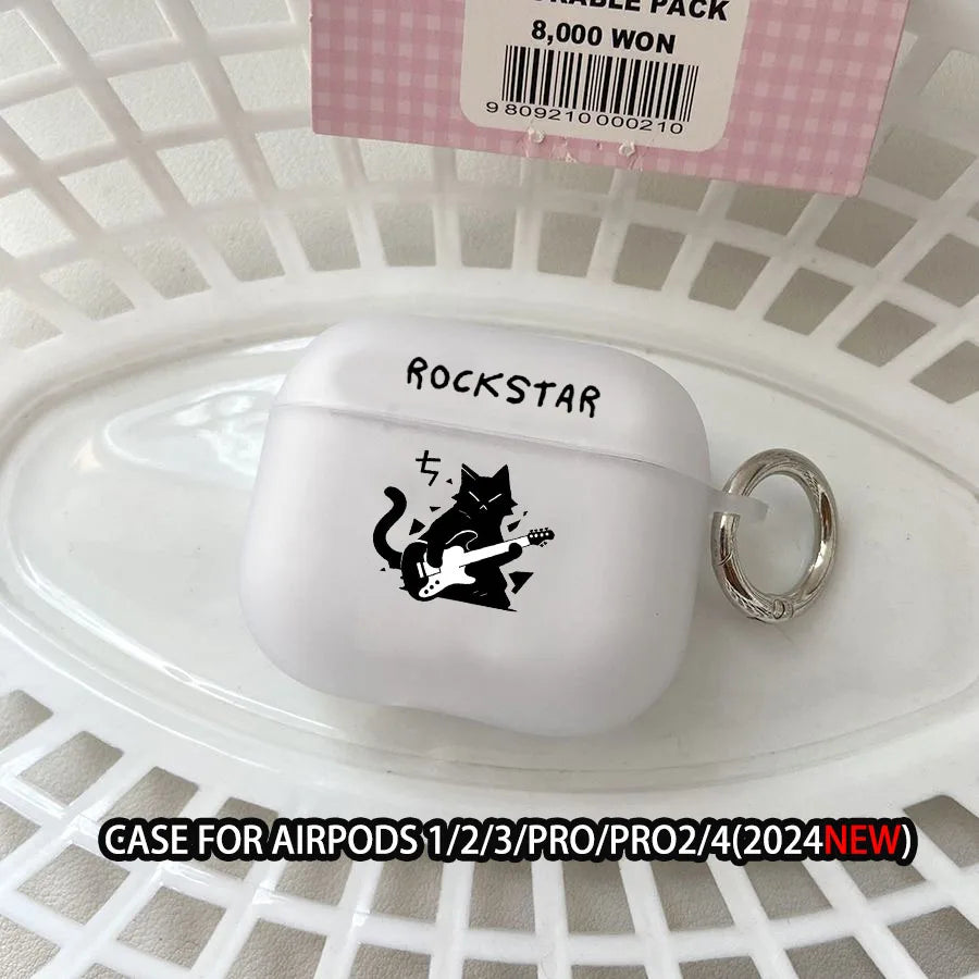Cute Cat AirPods Case 🐾 – Adorable & Fun Protection for Stylish Listening!"