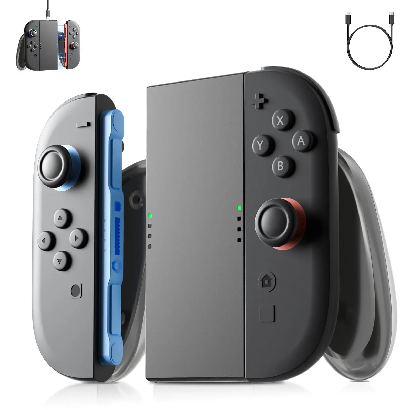 Charging grip compatible with Switch 2 joycon