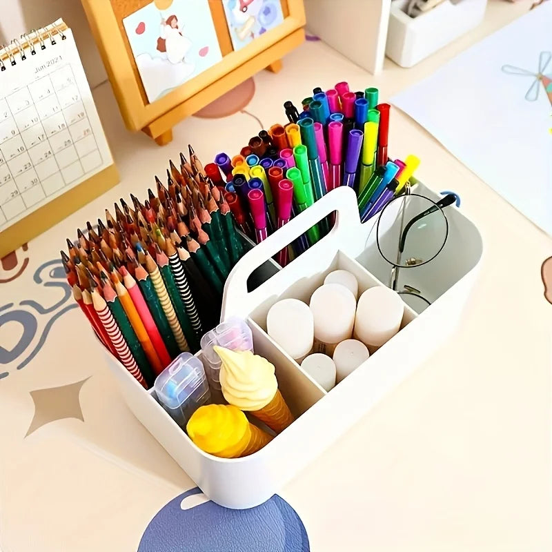 Portable Basket – Perfect for Back-to-School and Desk Organization